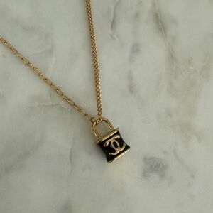 Chanel CC Padlock Pendant Necklace